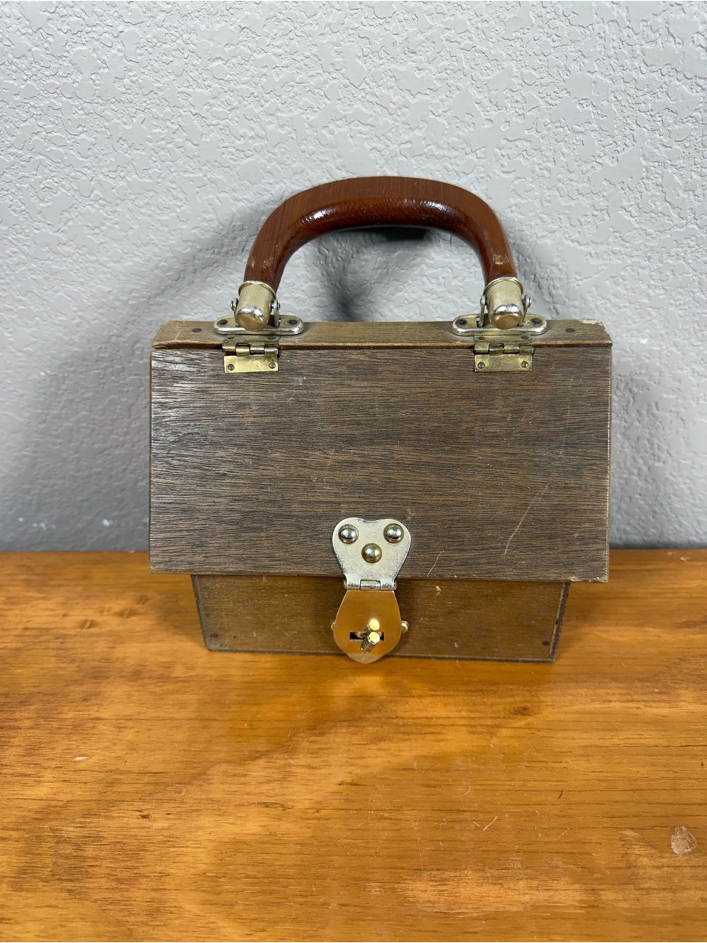 Vintage Simon Wood  Purse
